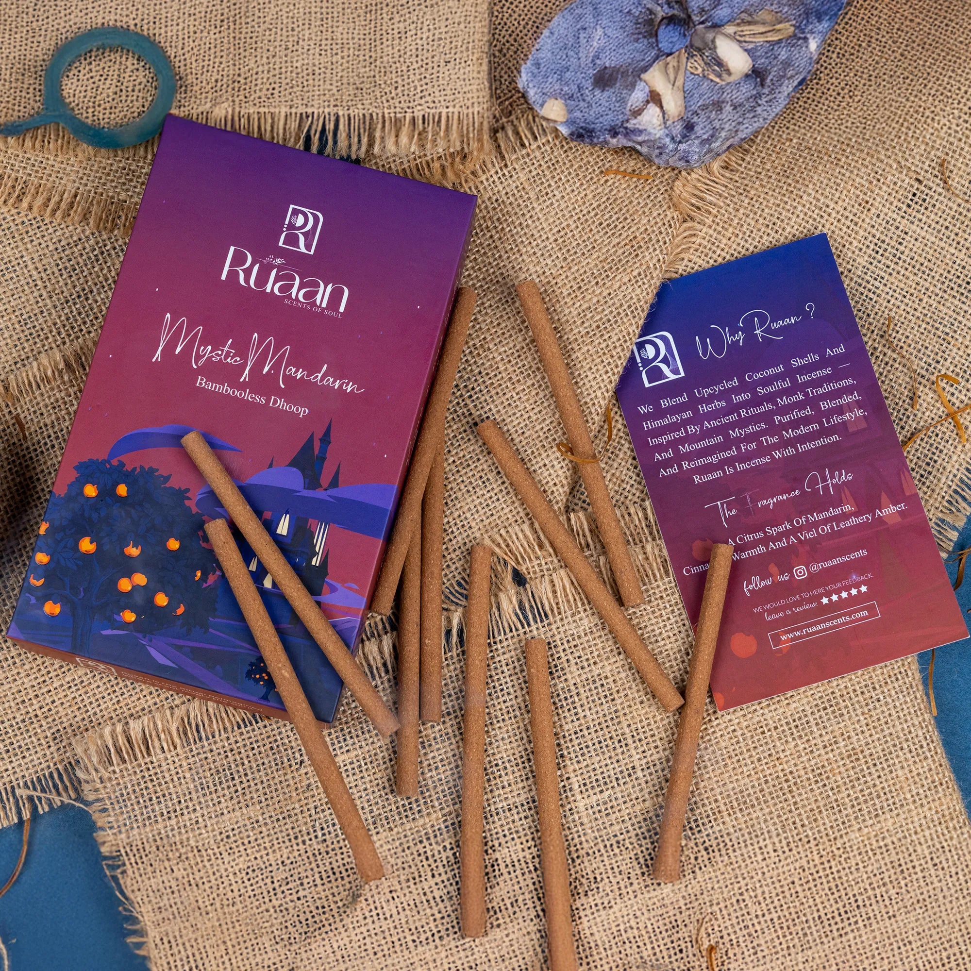 Mystic Mandarin Bambooless Dhoop Sticks