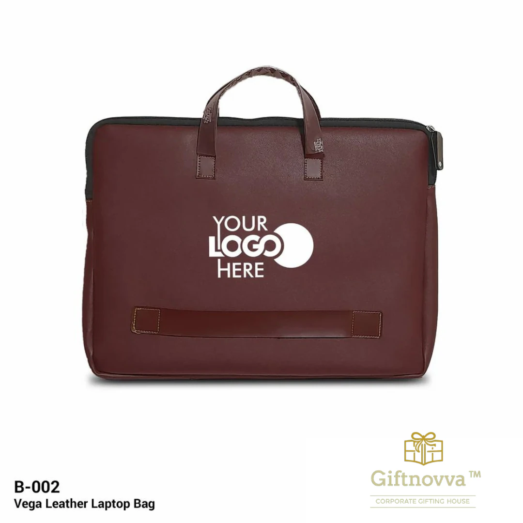 Vegan Leather Laptop Bag