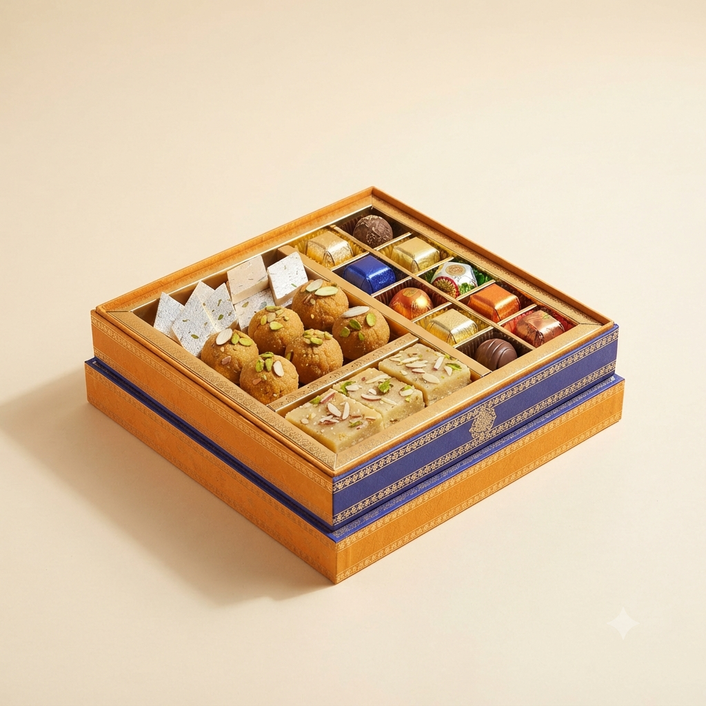 Diwali Sweets & Chocolates Hamper